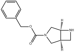 (S,S)-3-CBZ-3,6-DIAZABICYCLO[3.2.0]HEPTANE Struktur
