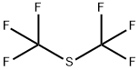 ビス(トリフルオロメチル)スルフィド 化学構造式