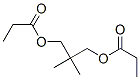 2,2-dimethylpropane-1,3-diyl dipropionate Structure