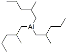 tris(2-methylpentyl)aluminium,3711-23-7,结构式