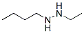 1-Butyl-2-ethylhydrazine,3711-26-0,结构式