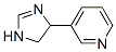 Pyridine, 3-(4,5-dihydro-1H-imidazol-4-yl)- (9CI) 结构式