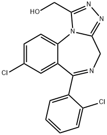 8-クロロ-6-(o-クロロフェニル)-4H-[1,2,4]トリアゾロ[4,3-a][1,4]ベンゾジアゼピン-1-メタノール