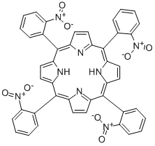 5,10,15,20-TETRA(2-NITROPHENYL)PORPHYRIN Structure