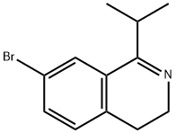 7-溴-1-异丙基-3,4-二氢异喹啉, 371220-28-9, 结构式
