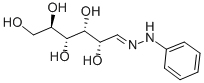 D-グルコースフェニルヒドラゾン 化学構造式