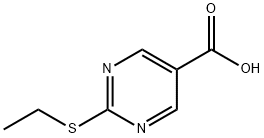 5-Pyrimidinecarboxylic acid, 2-(ethylthio)- (9CI),37131-88-7,结构式
