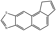 1H-Cyclopenta[5,6]naphtho[2,3-d]thiazole(8CI,9CI) Struktur