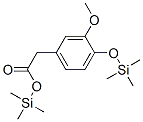 4-(Trimethylsilyloxy)-3-methoxybenzeneacetic acid trimethylsilyl ester 结构式