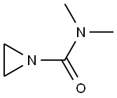 N,N-Dimethyl-1-aziridinecarboxamide Structure