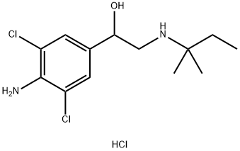 1-(4-AMINO-3,5-DICHLORO-PHENYL)-2-(1,1-DIMETHYL-PROPYLAMINO)-ETHANOL HYDROCHLORIDE