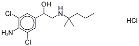 CLENHEXEROL盐酸盐, 37158-48-8, 结构式