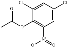 2,4-Dichloro-6-nitrophenyl=acetate 结构式