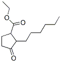 ethyl  2-hexyl-3-oxocyclopentanecarboxylate Structure