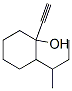 1-ethynyl-2-(1-methylpropyl)cyclohexan-1-ol  Struktur