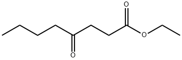 4-オキソオクタン酸エチル 化学構造式