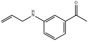 Ethanone, 1-[3-(2-propenylamino)phenyl]- (9CI) Struktur