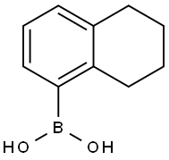 5,6,7,8-TETRAHYDRONAPHTHALEN-1-YLBORONIC ACID 结构式