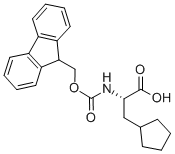 FMOC-L-CYCPENTALA-OH Struktur
