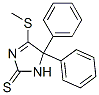 4-(Methylthio)-5,5-diphenyl-3-imidazoline-2-thione 结构式