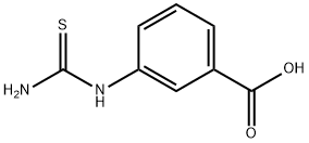1-(3-CARBOXYPHENYL)-2-THIOUREA Struktur