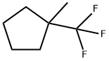 Cyclopentane, 1-methyl-1-(trifluoromethyl)- (9CI) Struktur