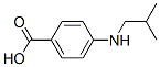 Benzoic acid, 4-[(2-methylpropyl)amino]- (9CI) Structure