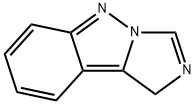 1H-Imidazo[1,5-b]indazole  (9CI) 化学構造式