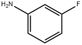 3-フルオロアニリン 化学構造式