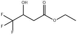 3-羟基-4,4,4-三氟丁酸乙酯 结构式