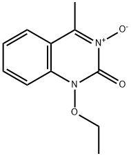2(1H)-Quinazolinone,1-ethoxy-4-methyl-,3-oxide(9CI) 结构式