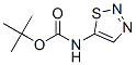 Carbamic acid, 1,2,3-thiadiazol-5-yl-, 1,1-dimethylethyl ester (9CI) Structure