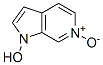 1H-Pyrrolo[2,3-c]pyridine, 1-hydroxy-, 6-oxide (9CI) 结构式