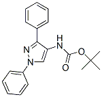 Carbamic acid, (1,3-diphenyl-1H-pyrazol-4-yl)-, 1,1-dimethylethyl ester (9CI),372098-49-2,结构式