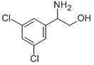 1-(3,5-ジクロロフェニル)-2-ヒドロキシエチルアミン 化学構造式