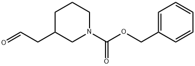 1-CBZ-3-哌啶乙醛 结构式