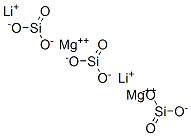 Silicic acid, lithium magnesium salt Struktur
