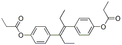 diethylstilbestrol dipropionate Structure