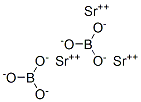 Boric acid, strontium salt  Structure