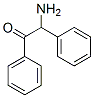 [R,(-)]-α-アミノ-α-フェニルアセトフェノン 化学構造式