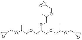 GLYCEROL PROPOXYLATE TRIGLYCIDYL ETHER|α,α’,α’’-1,2,3-丙三基三[ω-(环氧甲氧)]聚[氧(甲基-1,2-乙二基)]