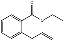 3-(2-カルボエトキシフェニル)-1-プロペン 化学構造式
