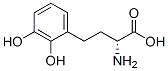 Benzenebutanoic acid, alpha-amino-2,3-dihydroxy-, (alphaR)- (9CI) 化学構造式