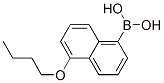 Boronic acid, (5-butoxy-1-naphthalenyl)- (9CI) Struktur