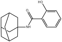 N-(1-adamantyl)-2-hydroxybenzamide Structure