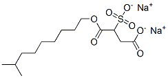 磺基琥珀酸单异癸酯二钠,37294-49-8,结构式