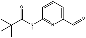 N-(6-FORMYLPYRIDIN-2-YL)PIVALAMIDE Struktur