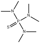 N-bis(dimethylamino)phosphinothioyl-N-methyl-methanamine Struktur