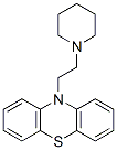 10-(2-Piperidinoethyl)-10H-phenothiazine Struktur