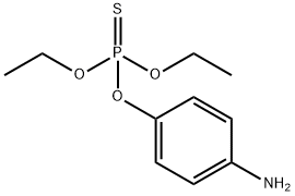 4-diethoxyphosphinothioyloxyaniline Struktur